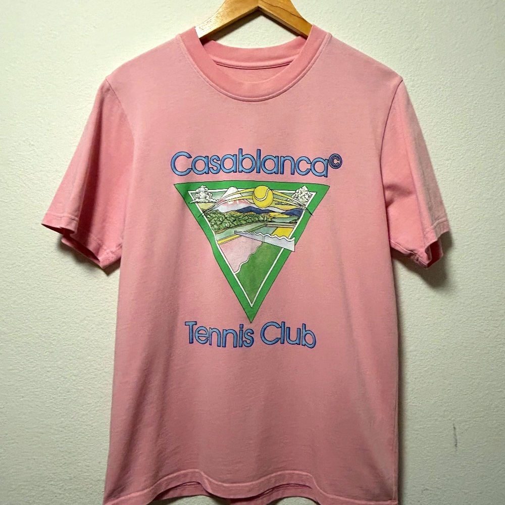 Men's Casablanca T Shirt (Pink)